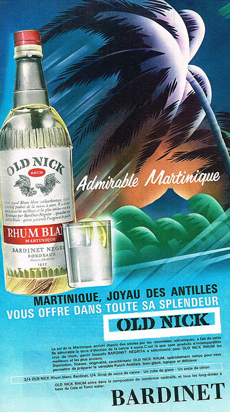 Publicité Old Nick de 1963