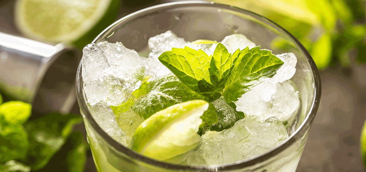Un mojito glacé
