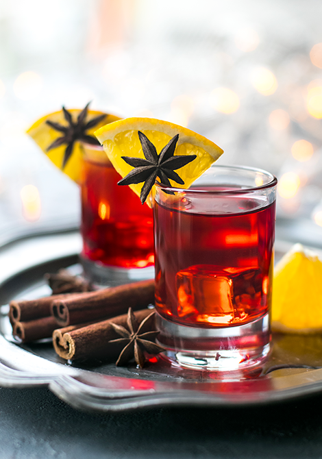 Le traditionnel Shrubb est un rhum arrangé à base d’oranges et de sirop de canne à sucre.