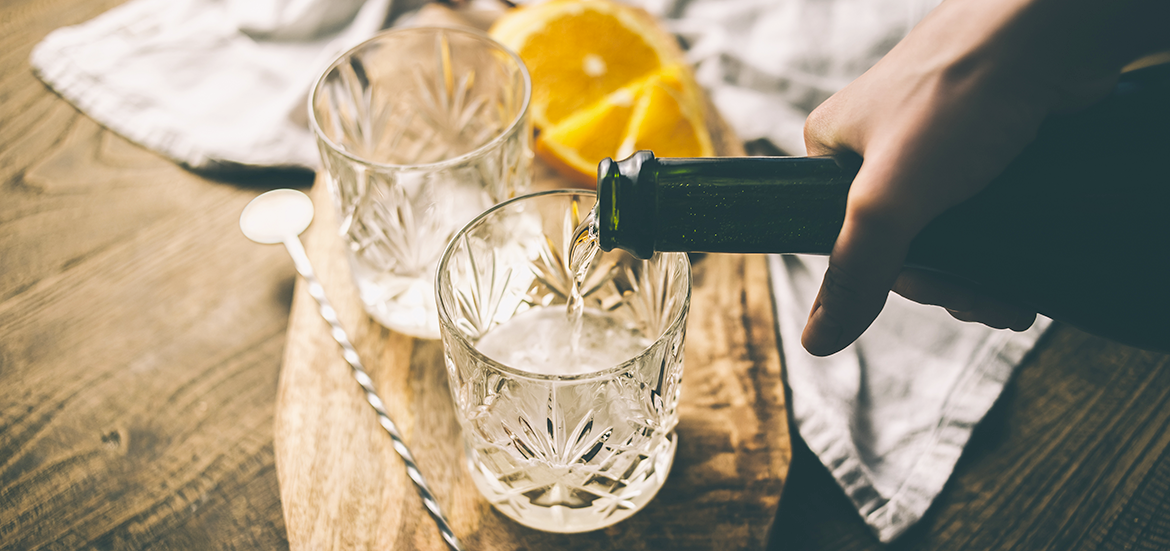 Nos cocktails coup de cœur au rhum et au Champagne