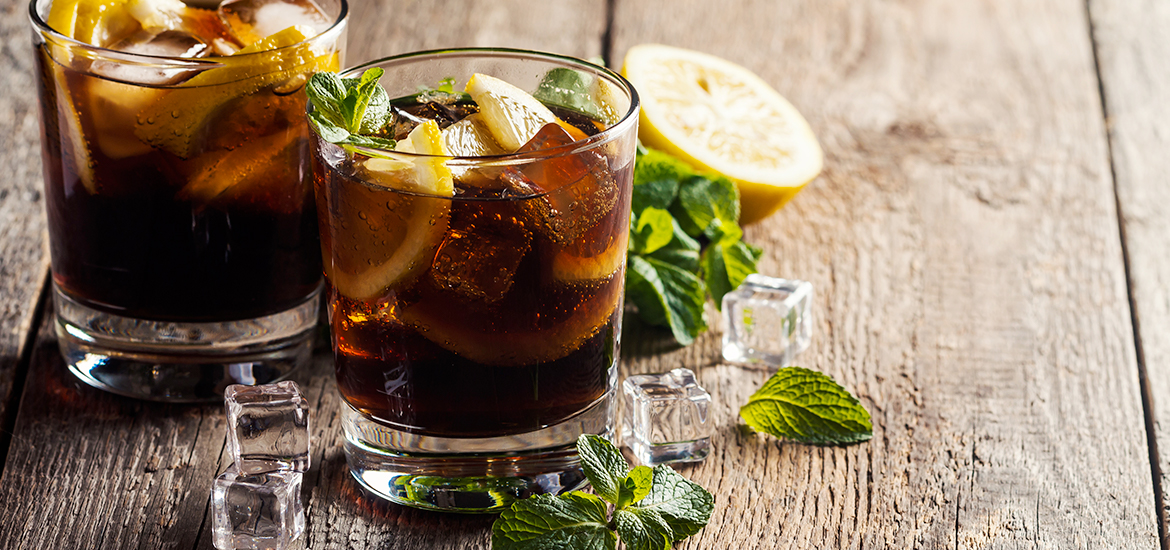 Recettes cocktails au rhum ambré