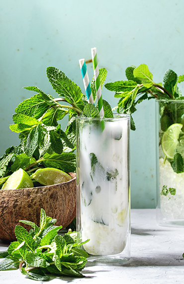 Mojito lait de coco par Old Nick